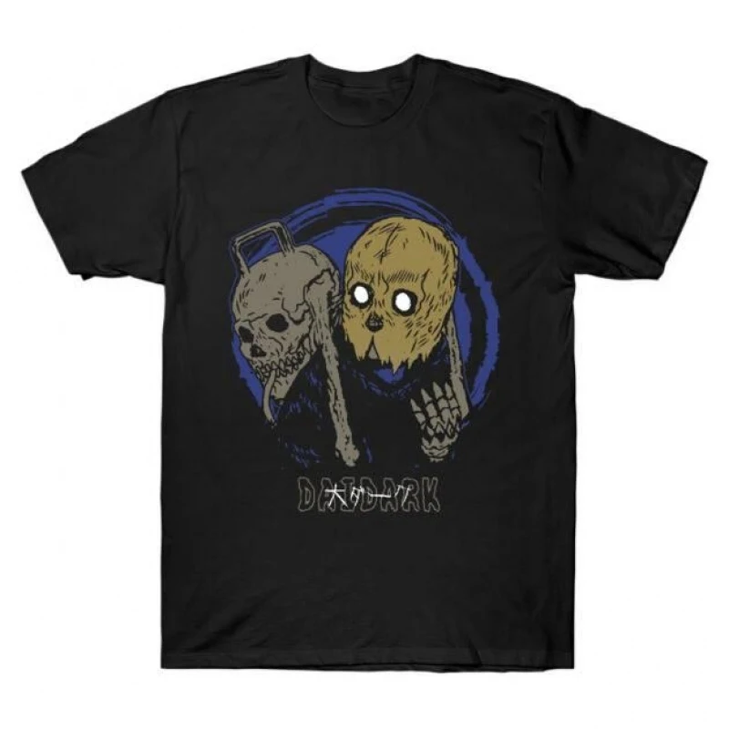 

Sanko & Avakian Dorohedoro Caiman Gift for Anime lover Dark Heroes Kaiman Graphic Clothes Short sleeve T shirt All size Tops