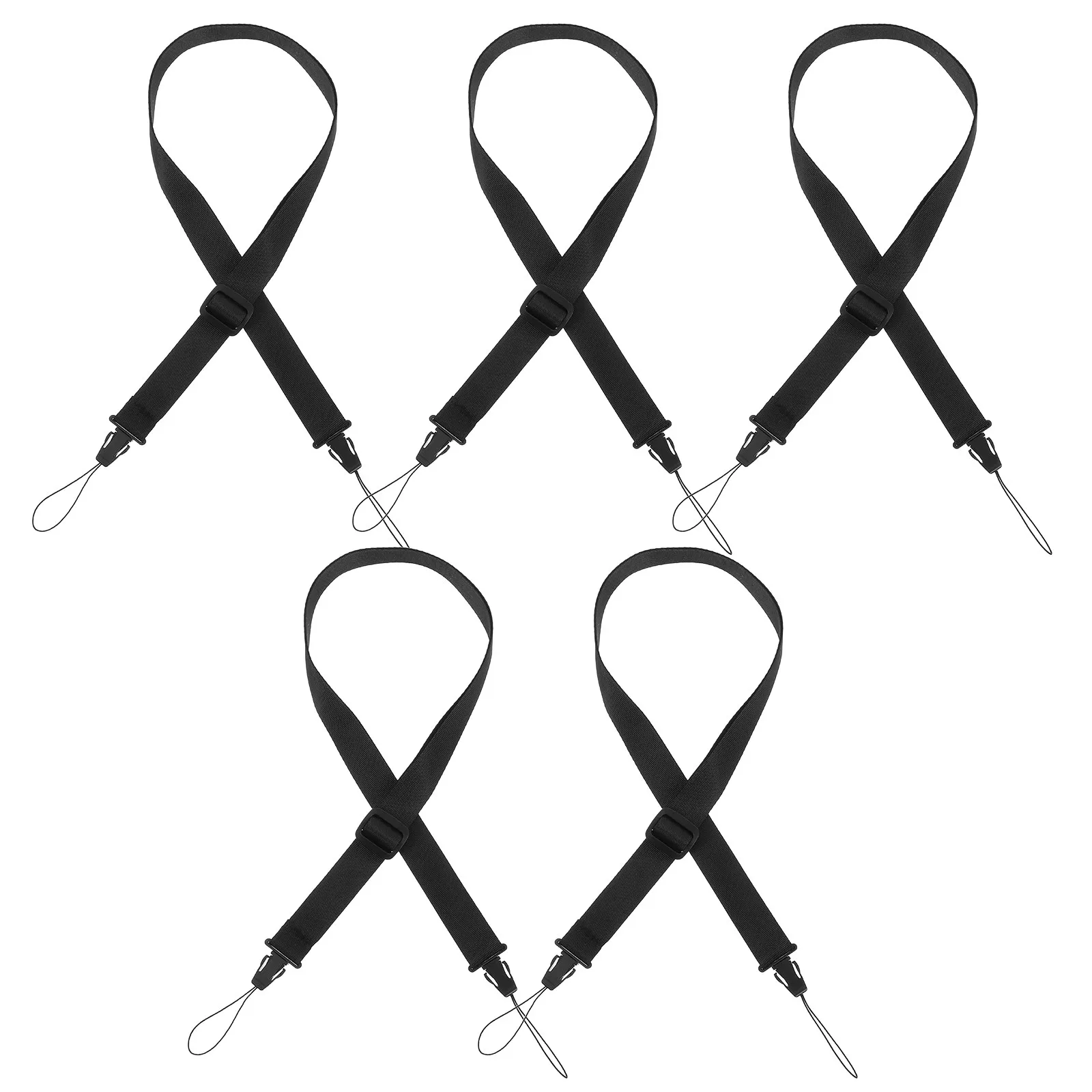 5Pcs Camera Chest Strap Adjustable Shoulder Neck Sling for Hands-Free Filming Outdoor Adventure Action Camera Safety Holder