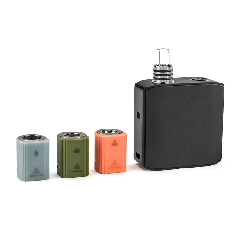 Kit eletrônico original de vaporizador de ervas secas TRIO III e TRIO III Lite 3-em-1 Vape Mod adequado para cera e cartucho 510 CBD Vape