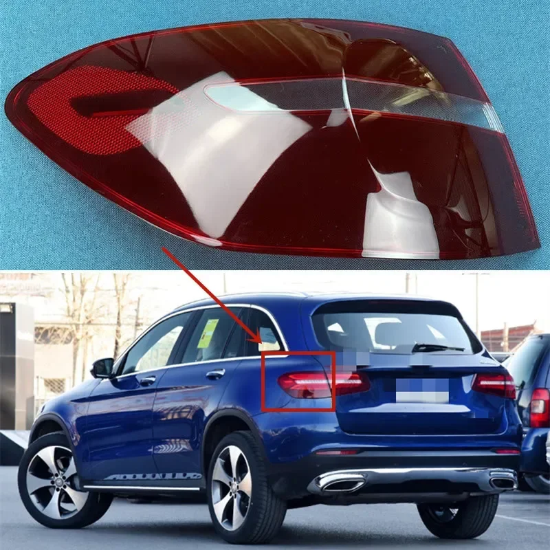 

For Mercedes-Benz GLC260 GLC300L 2016 17 18 19 20 2021 Rear Outer Tail Lamp Cover Signal Parking Lights Shell Original Lampshade