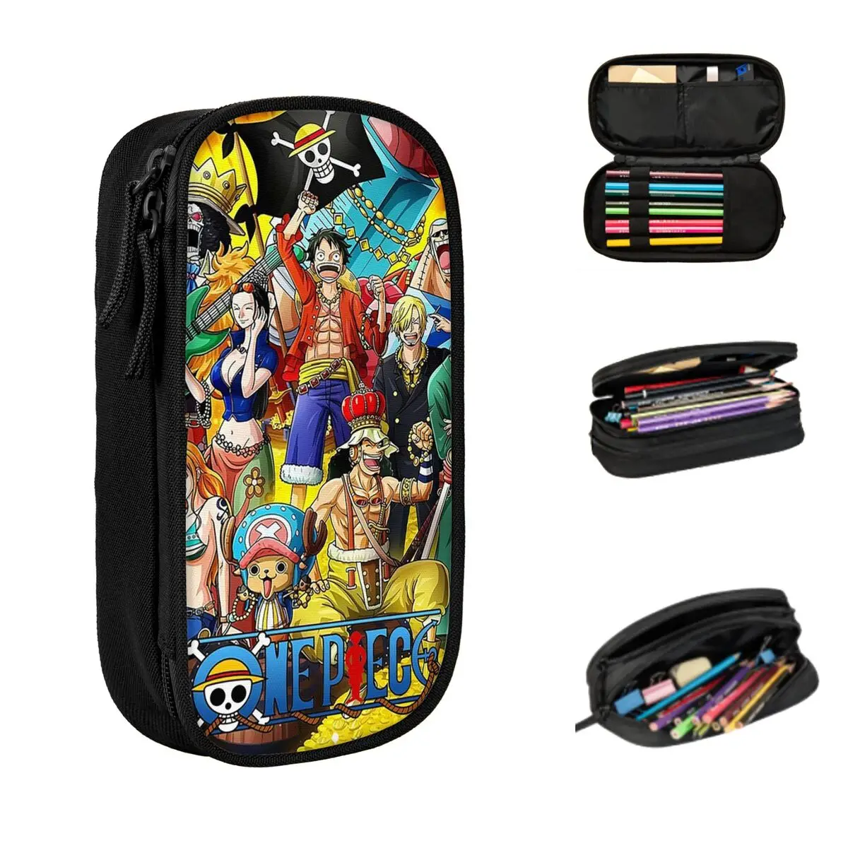 one preco grande capacidade lapis cases pen box pen pouch para meninos e meninas estudantes papelaria escola e escritorio 01