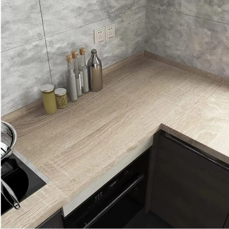 Wood Wallpaper Self Adhesive Vinyl Classic Removable Contact Wall Sticker Paper For Countertop Wardrobe Renovation