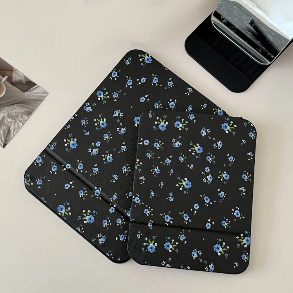 Make-up-Spiegel, faltbar, tragbar, leicht, kompakt, für den Schreibtisch, zusammenklappbar, für Reisen, kleiner Kosmetikspiegel, Tischspiegel