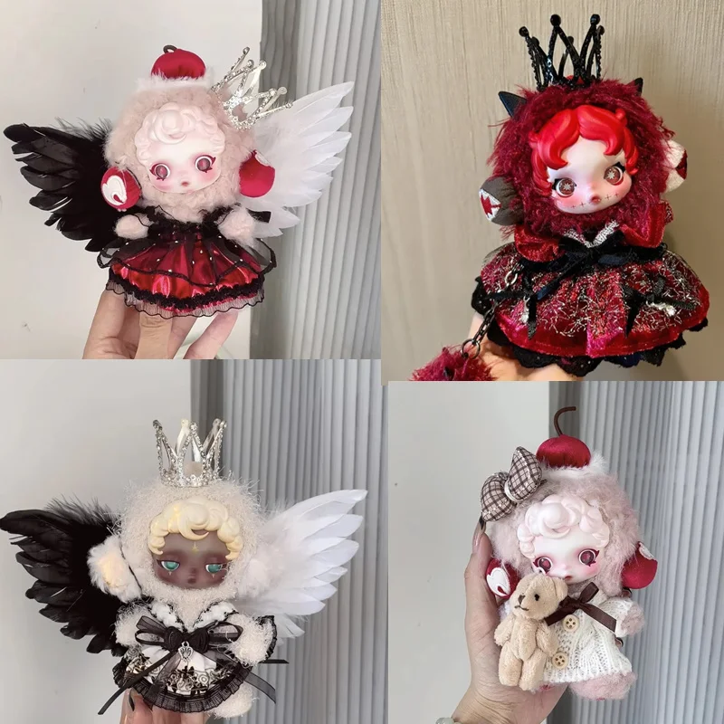 

Doll Clothes For Sp Sleepless Theater Gluttonous Ghost Clothes Light Weaving Garden 10cm Cotton Doll Plush Doll Hanging Clothes