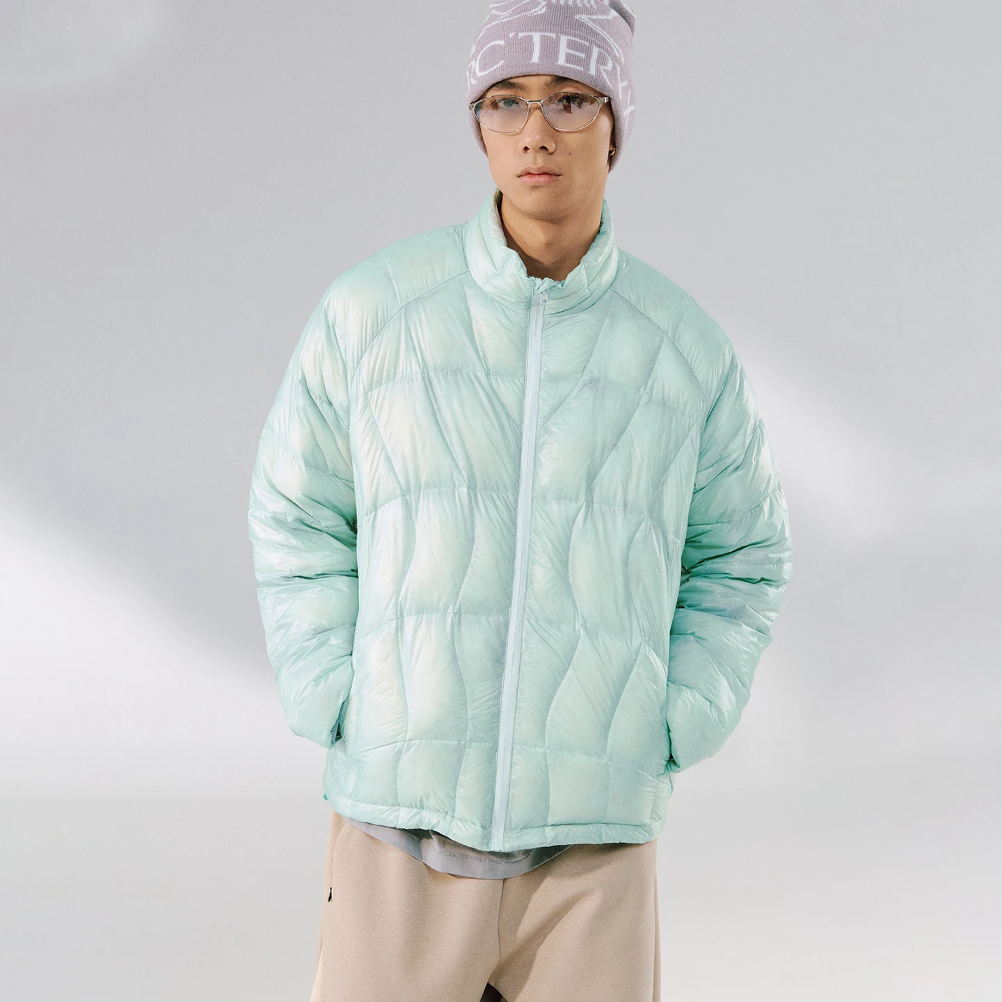 INFLATION hommes doudoune légère hiver 2025 90 vers le bas emballable chaud col montant manteau bouffant