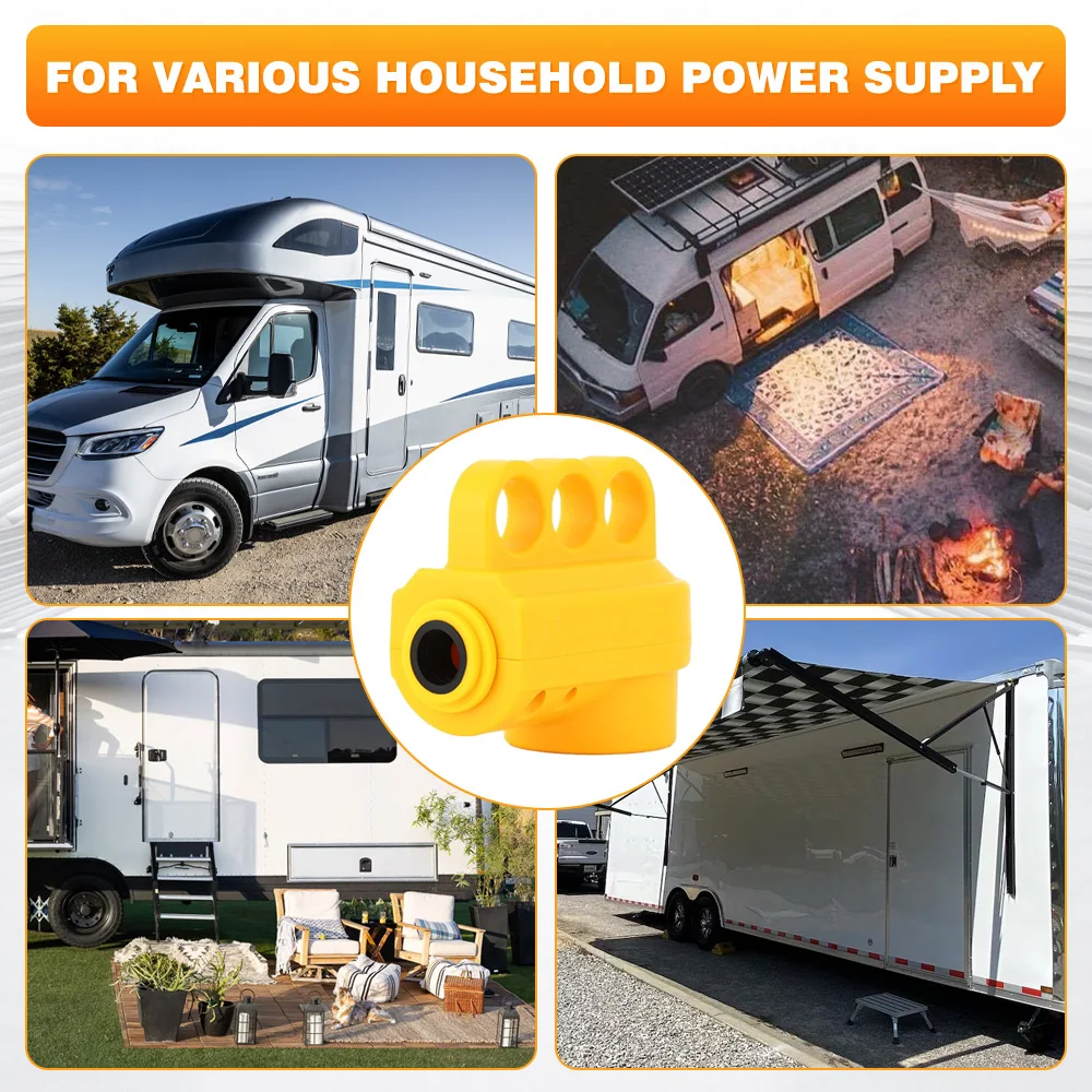 

50 A 250 V RV Power Female Connector NEMA 6-50R for US Plug Types Only for Caravan RV Trailer Camping car Plug Adapter