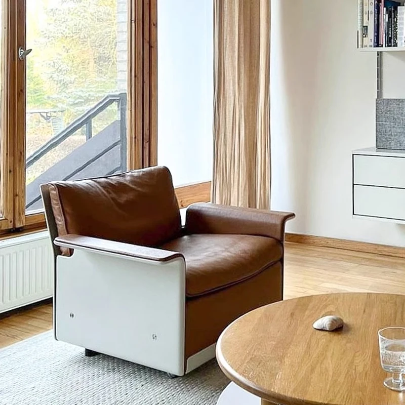 Canapé médiéval, chaise de loisirs pour salon, balcon