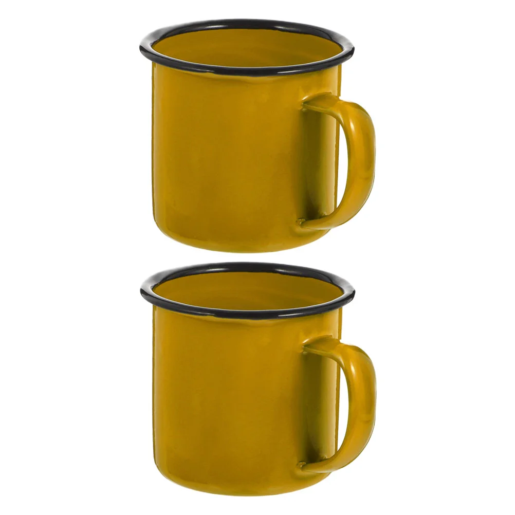 2 Pcs Espresso Cup Vintage Shot Glass Coffee Supply Milk Tumbler Household Mug Green Travel