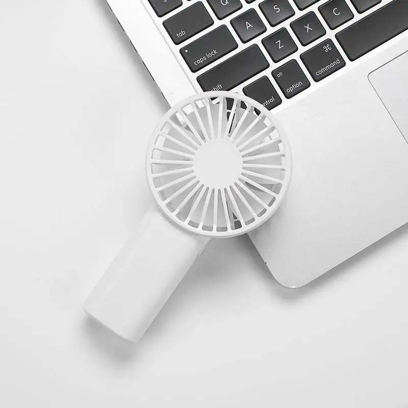 Mini Handheld Fan Portable 1.5V AAA تدير بطارية مروحة التبريد للسفر N58D