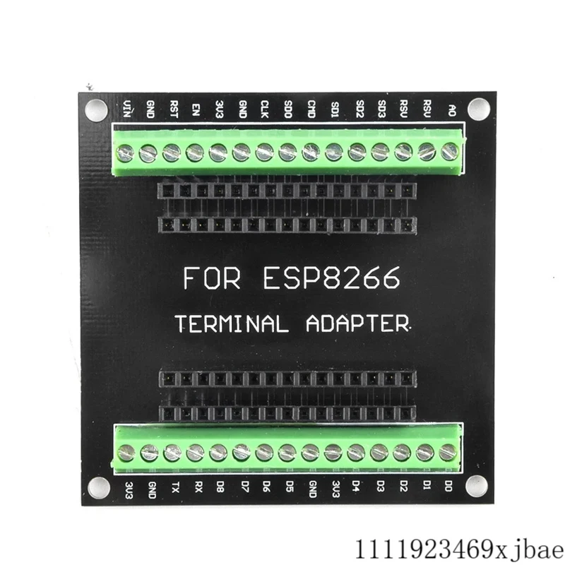 

ESP8266 Breakout Board GPIO 1 into 2 for NODEMCU V2 GPIO Expansion Board Development Board Compatible with ESP8266 ESP-12E