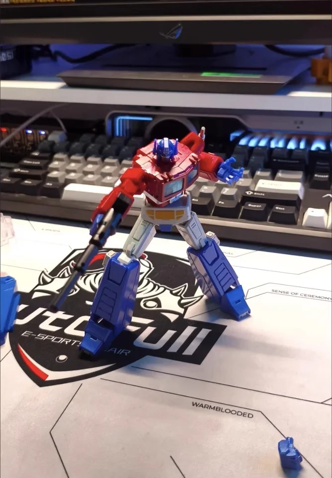 In Stock Transformed Toys Audi Double Diamond AAE Series G1 OP Commander Redscream Sound Wave Fine Painted Toy Set Model