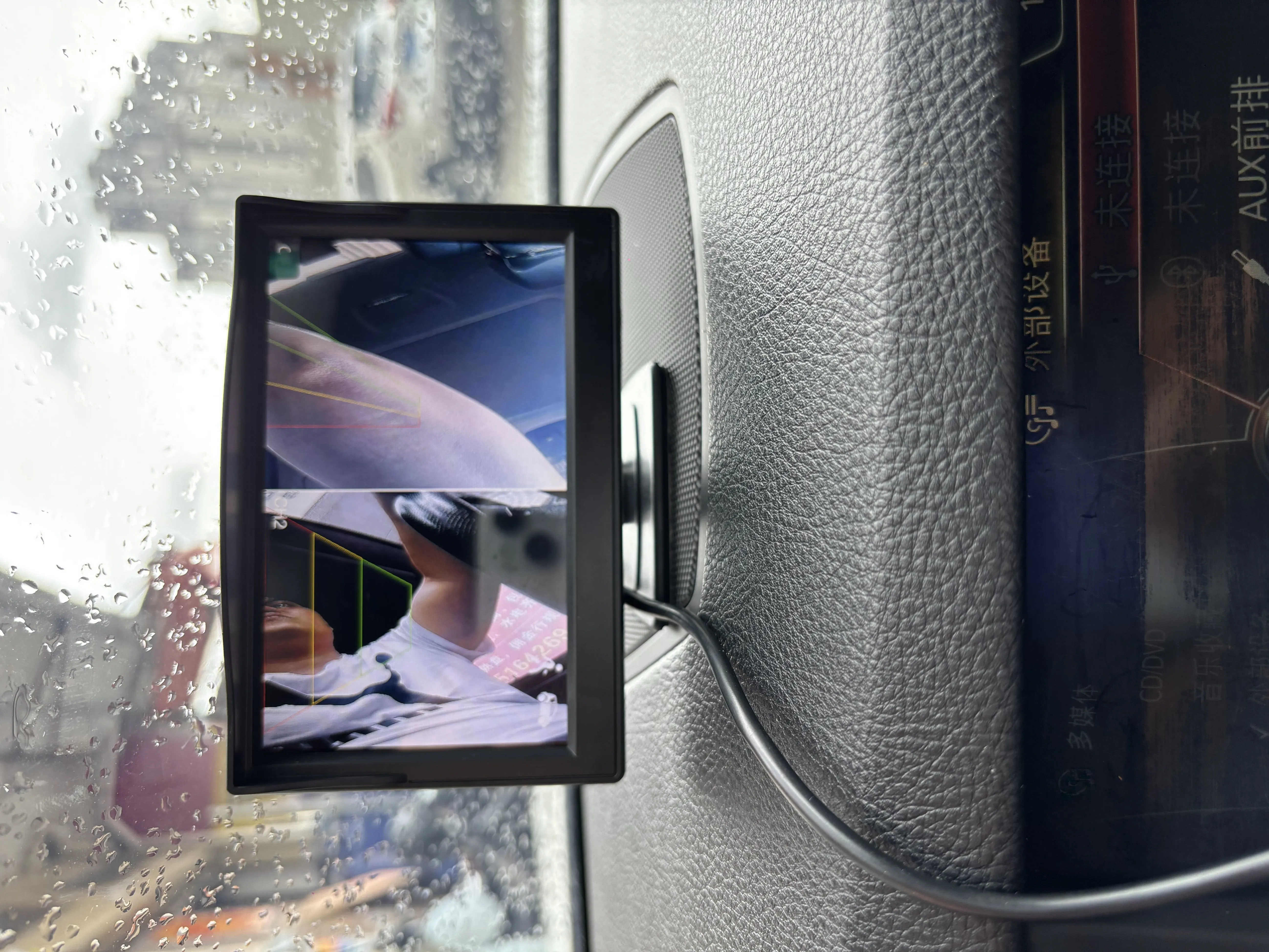 

Camera for Car HD 5 Inch Monitor Rear View Mirror Camera System Easy Installation Waterproof Real Night Vision for Truck