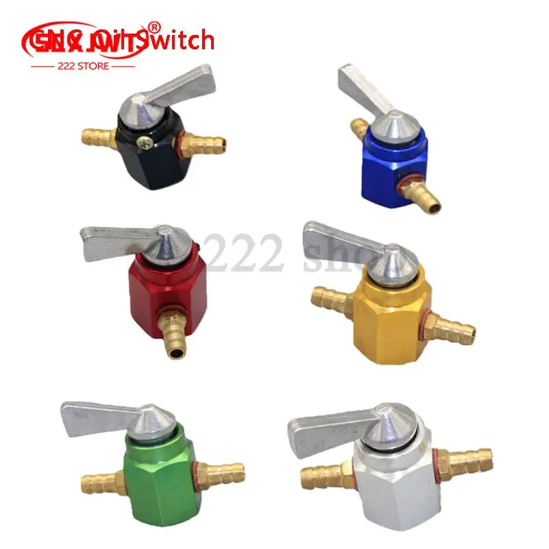 Universal inline In-Line  Fuel Tap Motorcycle On-OFF Petcock Fuel Switch