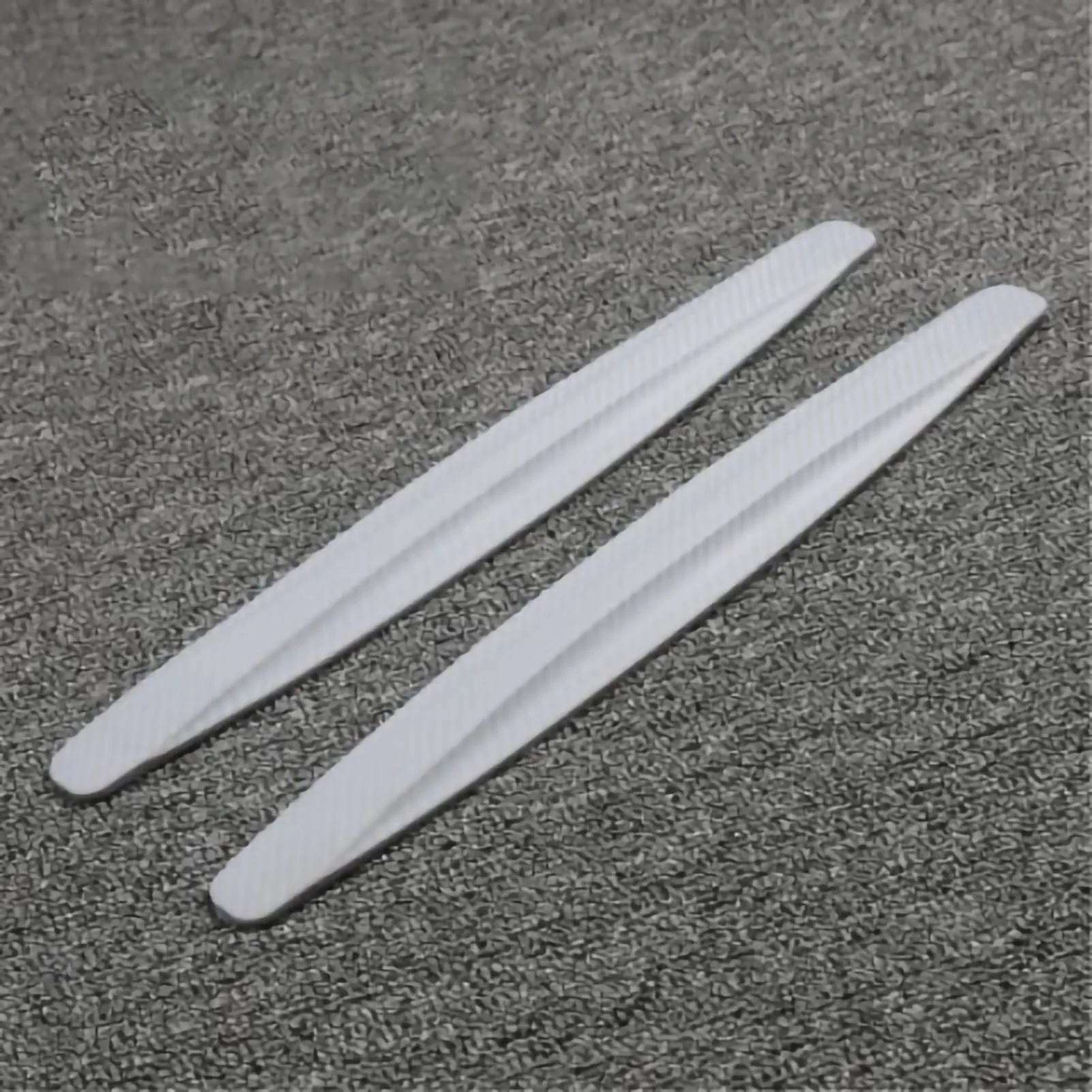 

2pcs Car Bumper Strips Anti Collision Waterproof PVC Stylish Color Corner Protection Trim