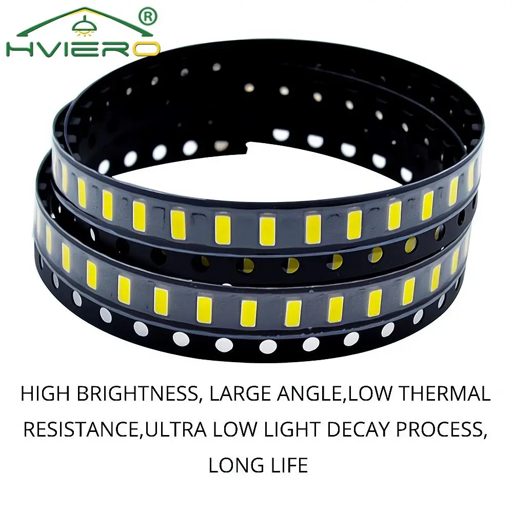 1000Pcs SMD SMT LED Chips 3014 White Red Green Blue Yellow Light Beads 10-12LM Lamp 6000-6500K 1.8~3.4V 20MA Emitting Diode Led