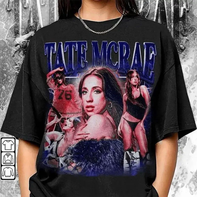 Tate Mcrae The Think Later 90er-Jahre-T-Shirt, Musik-Konzert, Ea0119