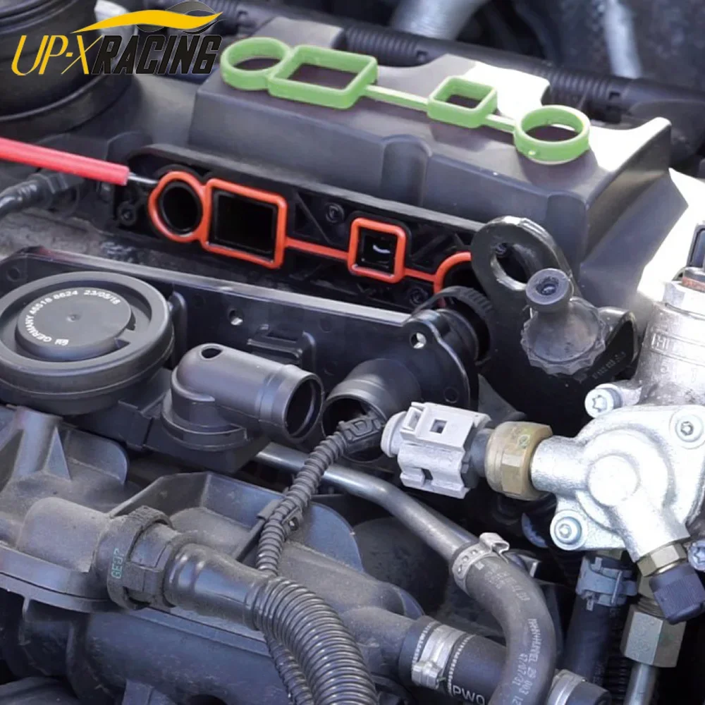 PCV Adapter Set for Audi VW 2.0 TFSI EA113 ENGINE Torque Solution Billet PCV Adapter w / Boost Kit Cover