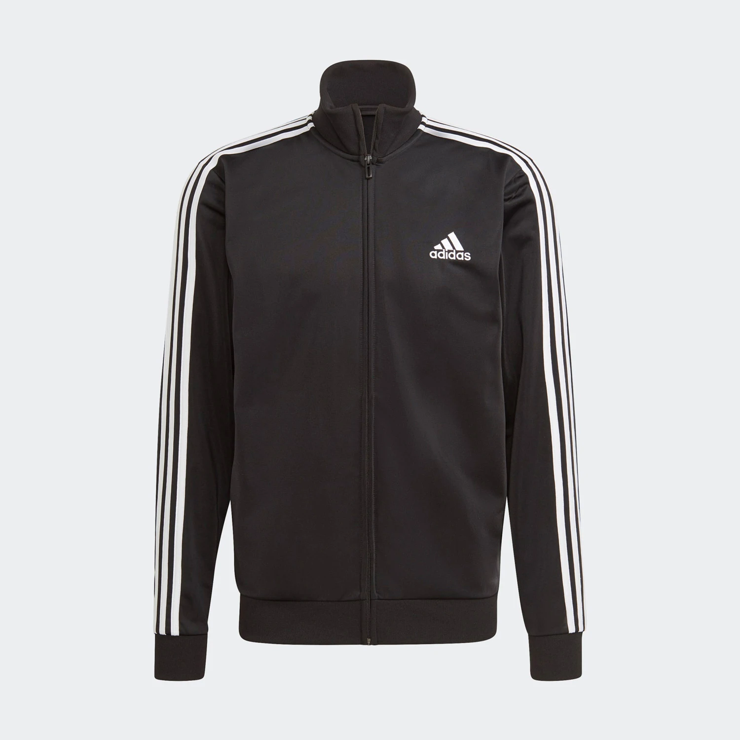 Adidas genuine New Men's Stand up collar Sports and Leisure Long Sleeve Set GK9651