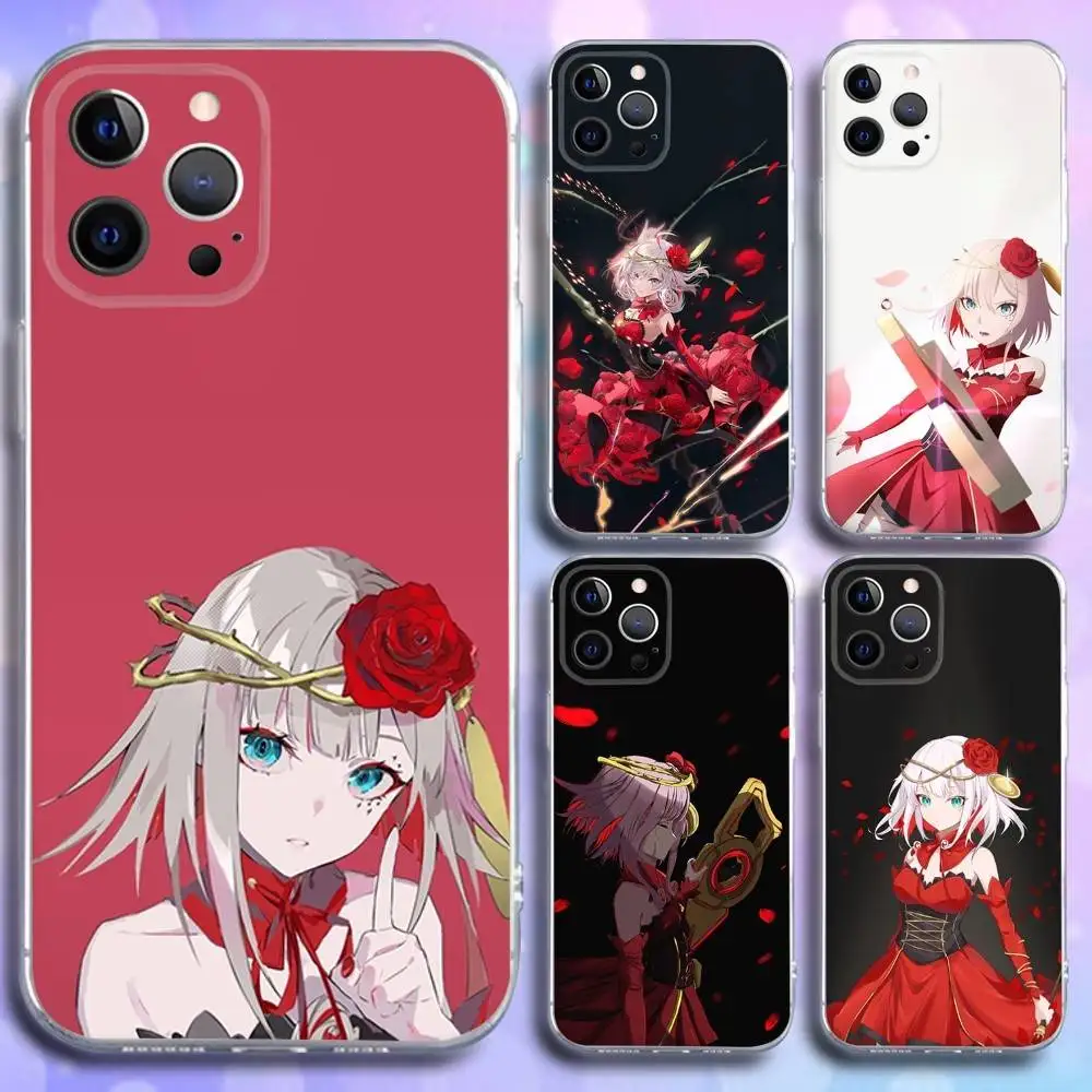 

T-Takt Op D-Destiny Anime Phone Case For iPhone 16e,16,15,14,13,12,11 Plus,Pro,Max,XR,XS,X,Plus,SE,Mini Transparent Soft Cover