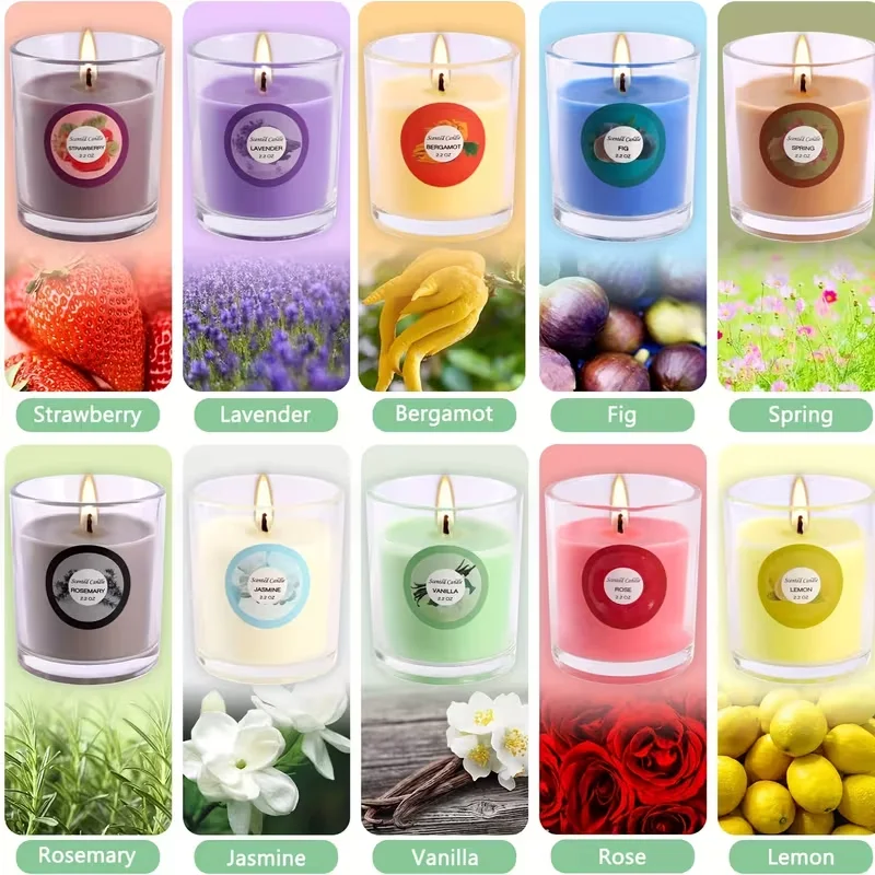 20 zestawów zapachowych świec – Candle Supplies Glass Jars recenzja i cena