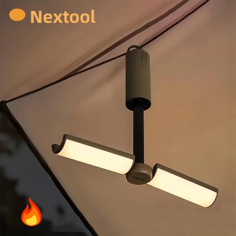 New Nextool camping light multifunctional outdoor strong light rechargeable flashlight light household night light desk lamp