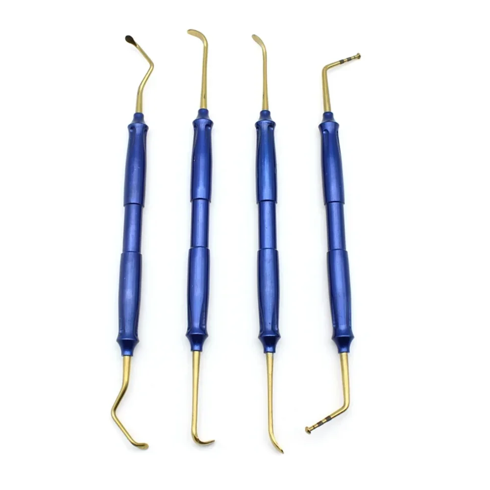 4Pcs/Set Dental Titanium Steel Advanced Sinus Kit Dask Tool Dental Implant Sinus Lifting Elevation Hand Instruments - Image 5