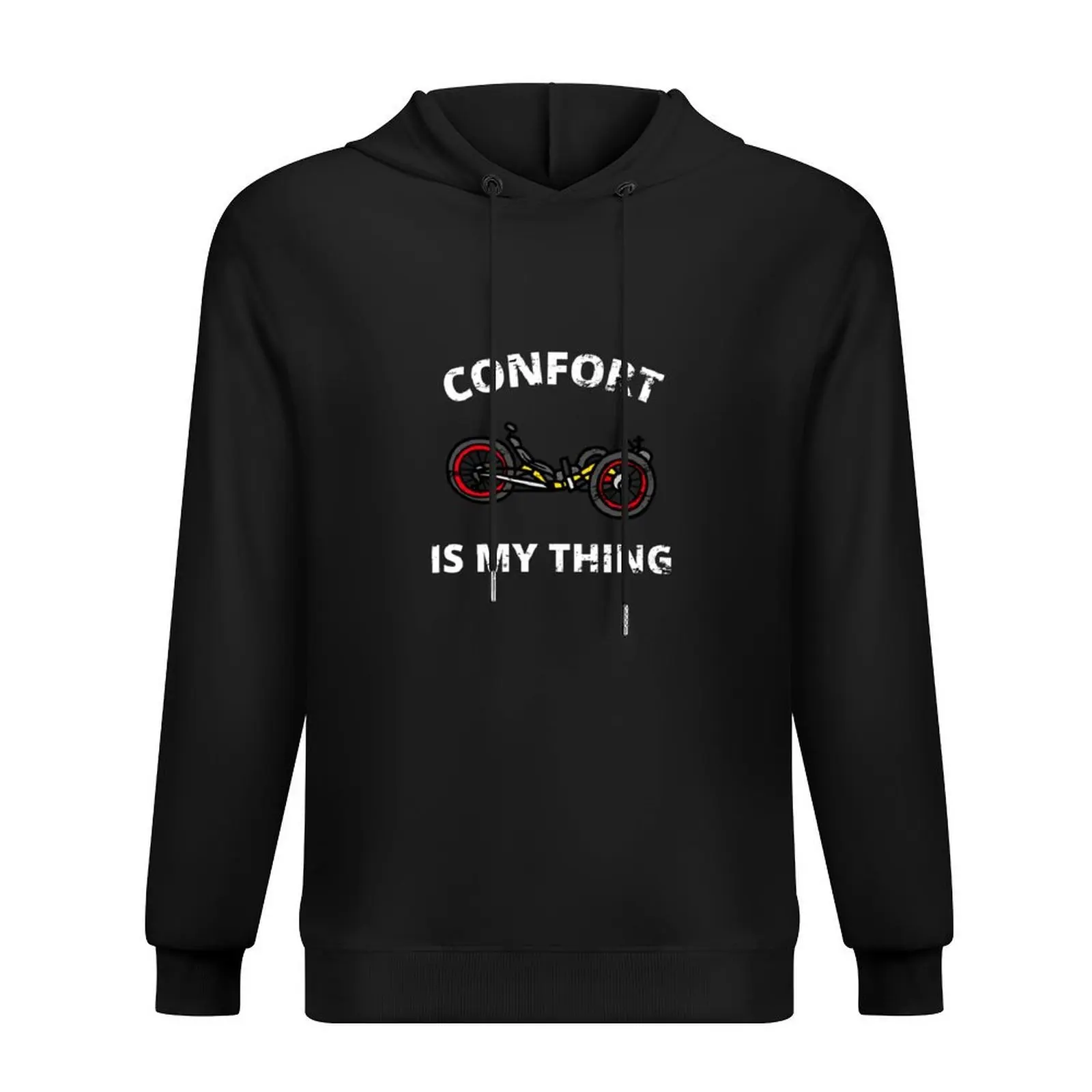 

Recumbent trike bike confort ride Men Women Boys Retro Vintage Hoodie men's sweat-shirt fashion men big size hoodie
