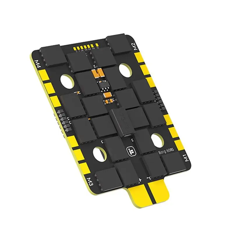 Hot-Borg 60RS BL32 ESC 60A 4-8S STM32G071N 20X20 On-Board Anti-Ignition Module For FPV Racing RC Drone Parts