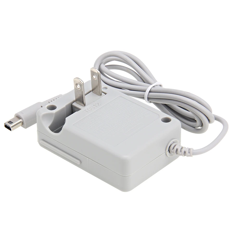 200pcs/lot AC Power Supply Adapter Home Travel Wall Charger For Nintendo DSi NDSI 3DS XL LL