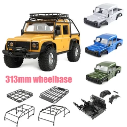 Rozstaw osi 313 mm Pickup Truck Shell 4 drzwi do 1/10 RC Crawler Car Traxxas TRX4 Defender Bronco Blazer Sport Jeep Chevrolet Part