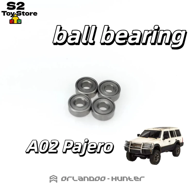 

Orlandoo Hunter 2x5x2 Ball Bearings OHBG20520 For 1:35 A01 A02 Pajero RC Car Axle TA0026 High Precision Upgrade Parts
