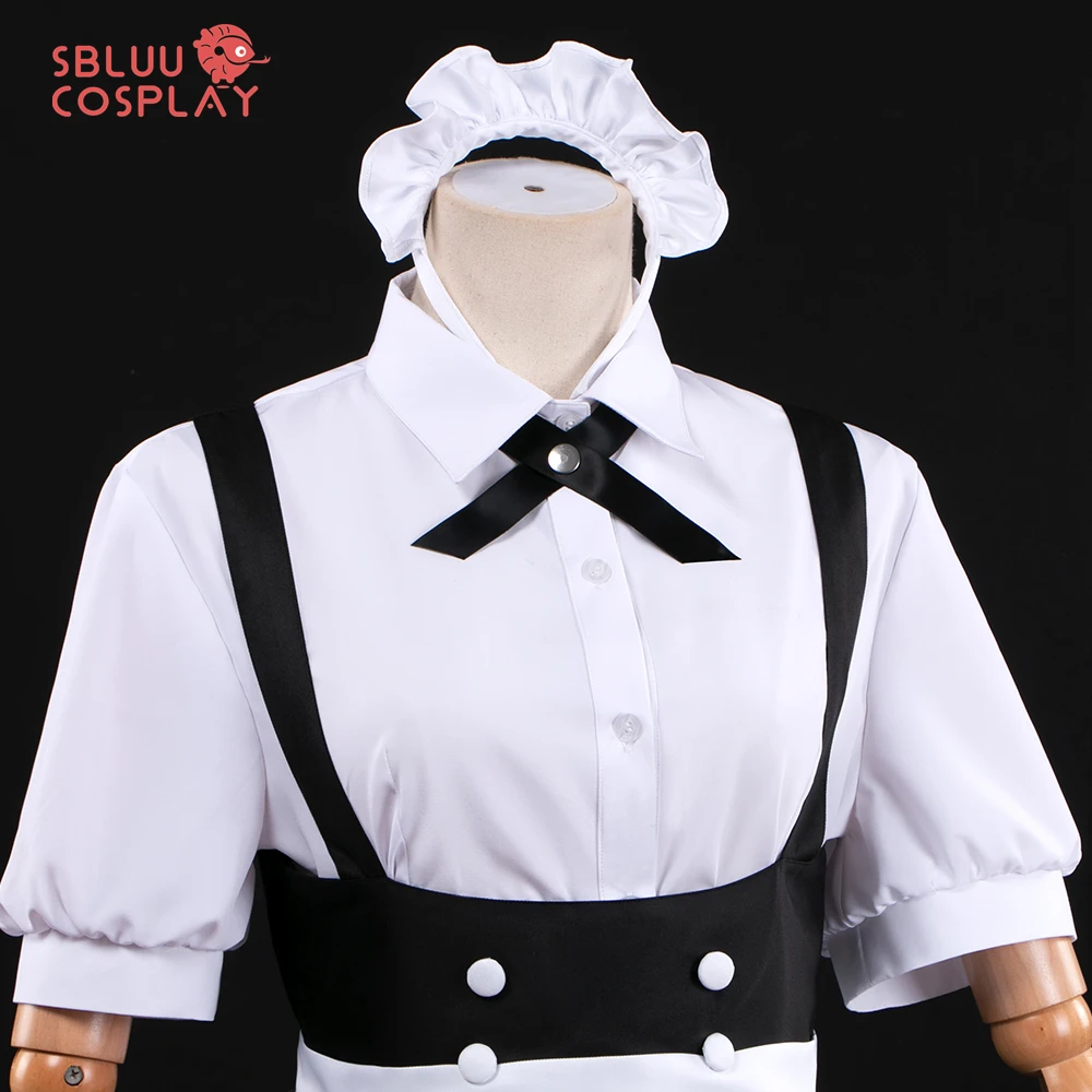 SBluuCosplay Cuộc Gọi Của Đêm Cosplay Nazuna Nanakusa Cosplay Trang Phục Hầu Gái Trang Phục Yofukashi Không Có Uta No Cosplay Tóc Giả