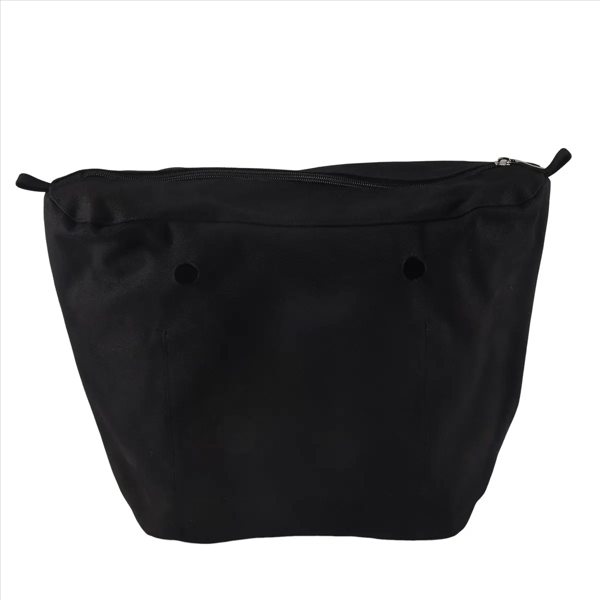 ABQR Inserto in tela solida impermeabile Fodera interna Tasca con cerniera per borsa Obag O Bag Borsa nera