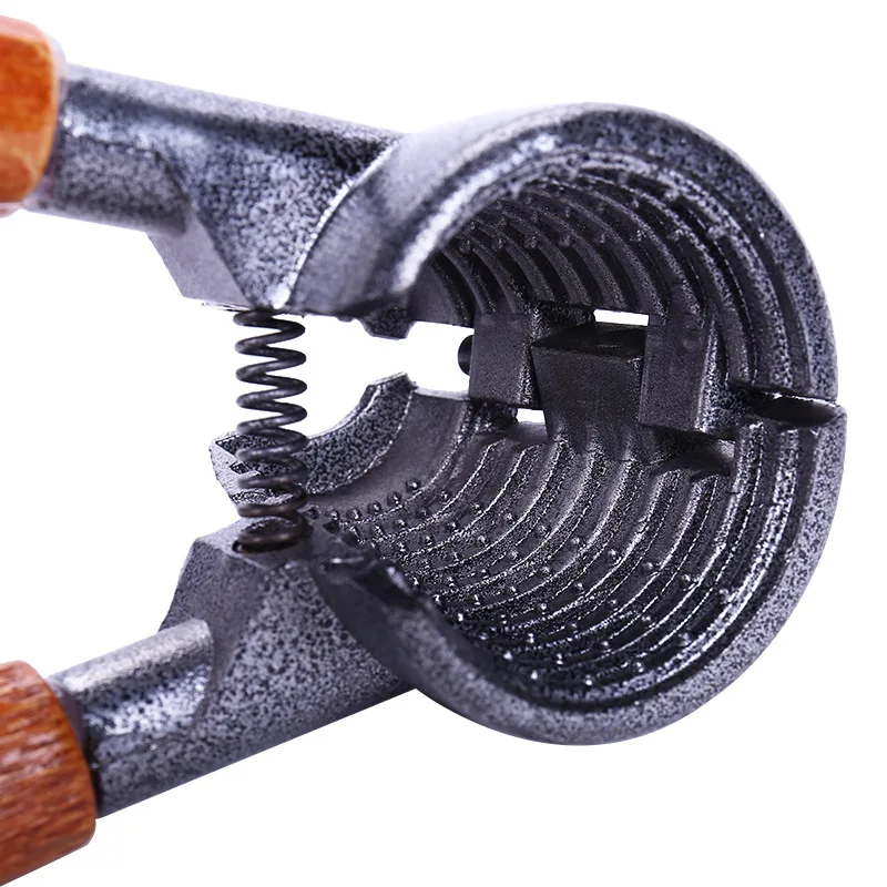 أداة تقشير البقان بمشبك الجوز، كماشة بندق صغيرة منزلية متعددة الوظائف لفتح مكسرات الجوز