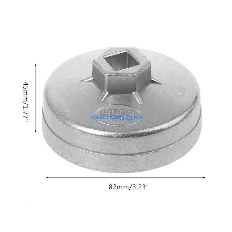 A5YD 74mm 14 플루트 알루미늄 오일 필터 렌치 소켓 리무버 벤츠 오토카 용 도구