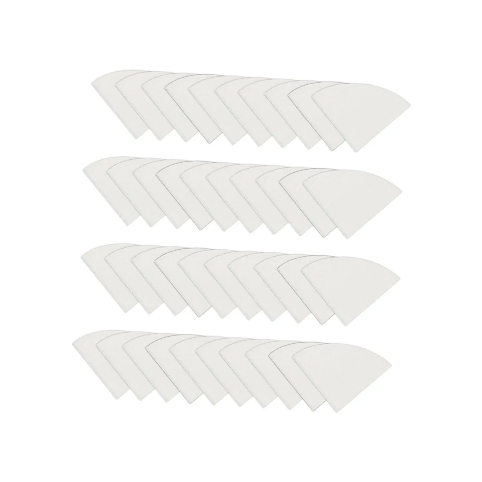 Filtros de café multiuso de substituição de filtro de café para escritório de viagem