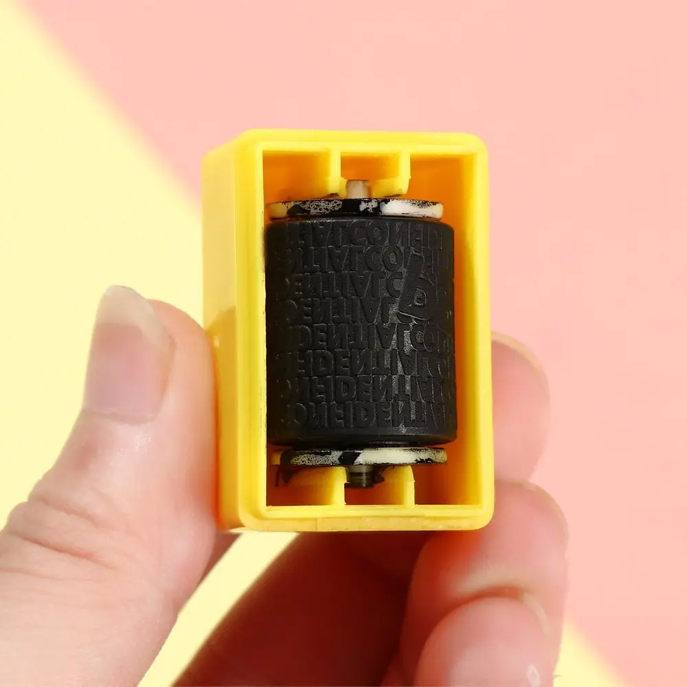 اللوازم المكتبية العملية حماية أداة الحرس معرف رمز فوضوي ختم الأمن ختم سري التحبير الذاتي مزيل المعلومات