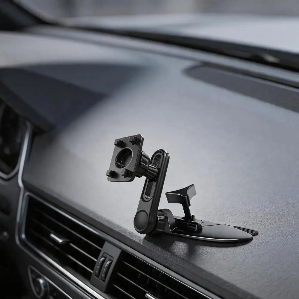 

New Adjustable CD Slot Mobile Holder Car Mount Air Vent Mount Stand Cell Phone Bracket Versatile Mounting Solution 360° Rotating