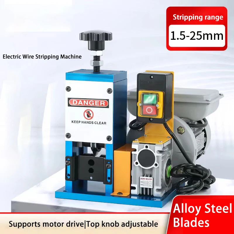 Aluminium Alloy Automatic Wire Stripping Scrap Copper Cable Home Wiring Machine Small Stripping Machine Wire Stripping Machine