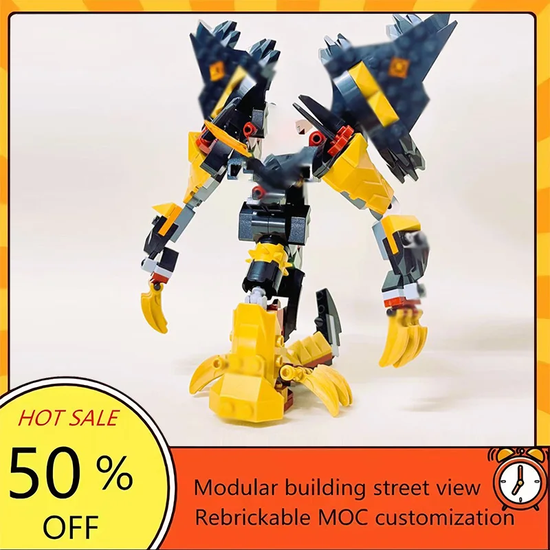 

Набор из 171 детали: Популярная модель космического боевого меха из фильма «Звездные войны», конструктор MOC, модульные технологичные блоки, подарок на праздник, игрушка для сборки, детский набор