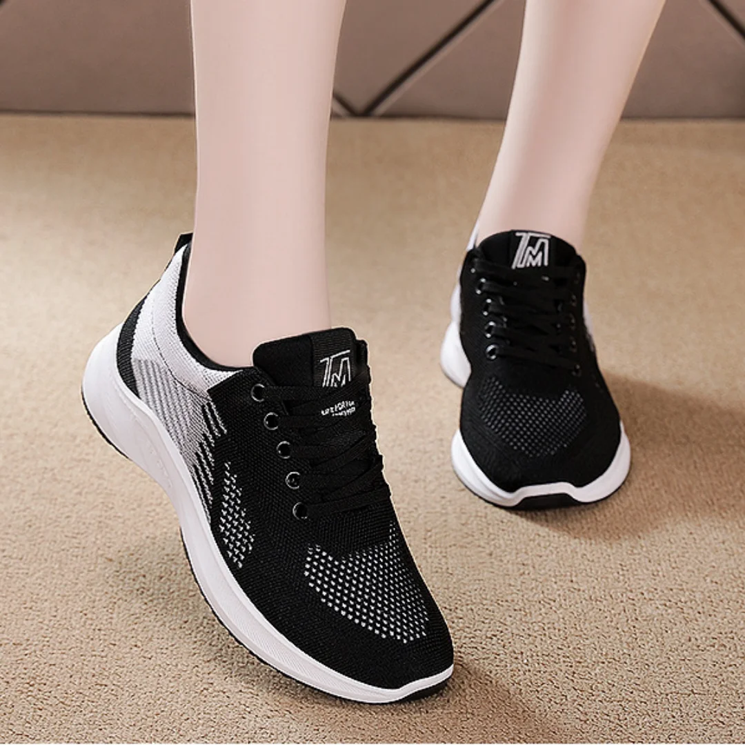 Shoes Women fall new women's single shoes soft sole breathable sports casual shoes Fashion sports shoes