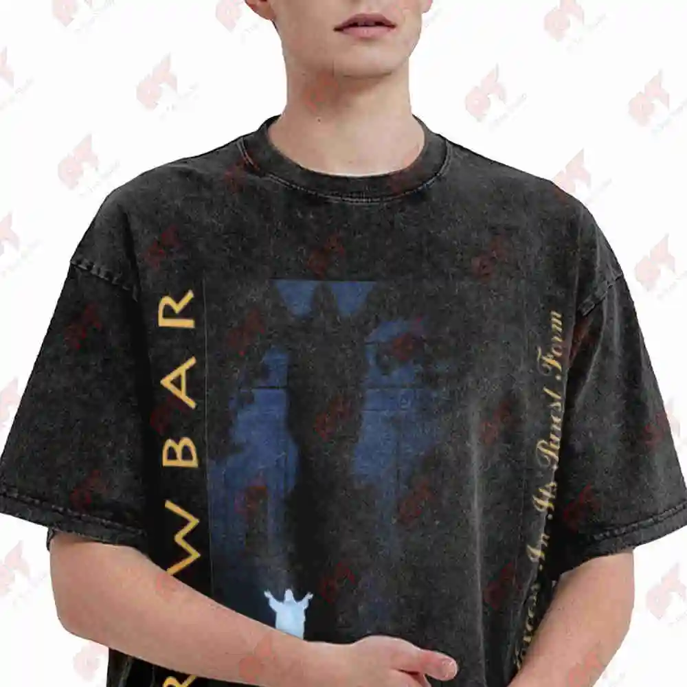 Crowbar Repulsive In Its Splendid Beauty Sludge Metal Vintage Washed Tee Pure Cotton T-Shirt