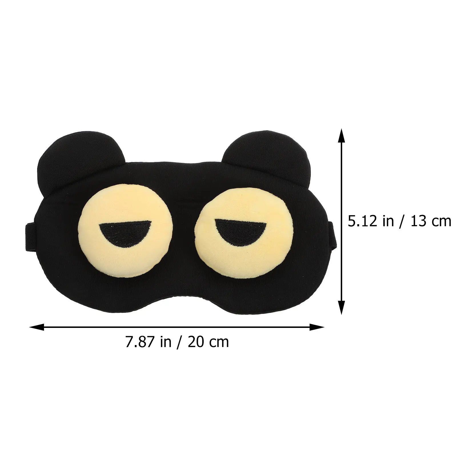 1Pcs Premium Light-Blocking Sleep Eye Mask Soft Breathable Fabric Fully Adjustable for Travel Home Office Nap Relief Eye Fatigue