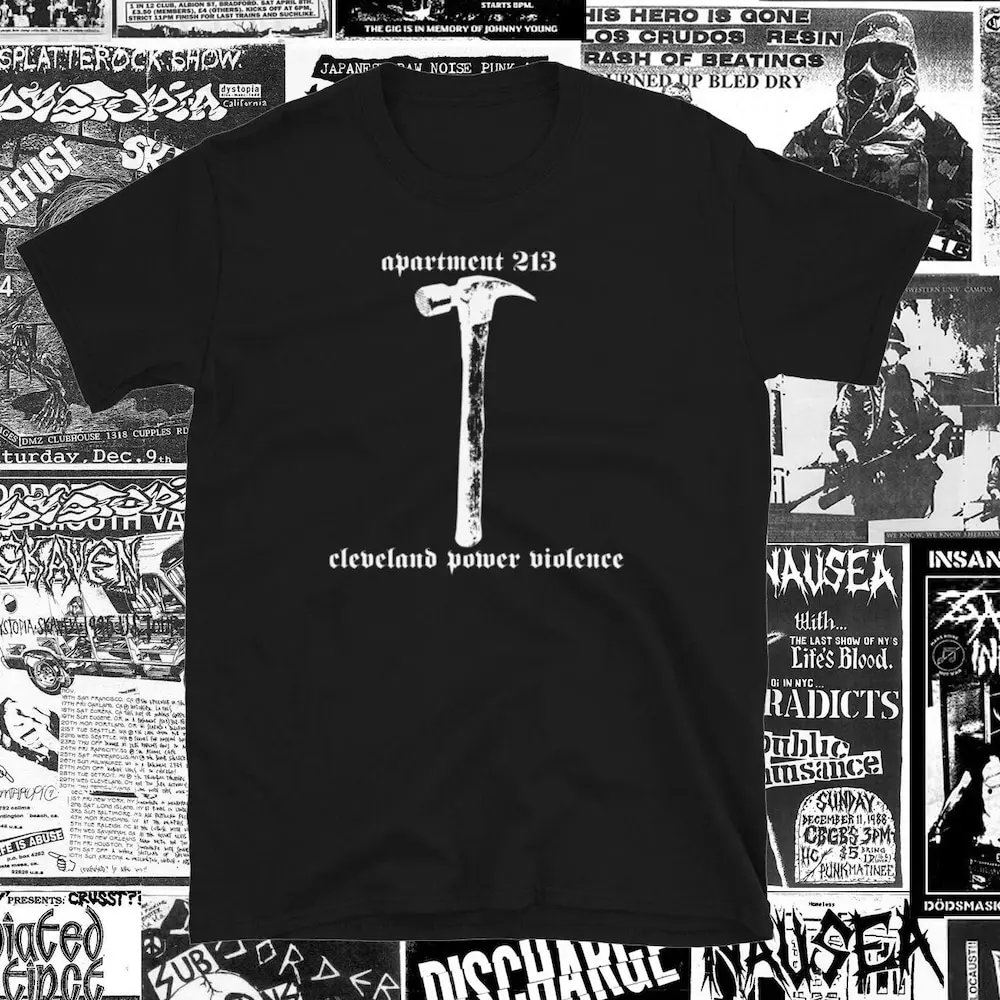 Apartment 213 Short Sleeve Shirt Punk Crust Dbeat Hardcore