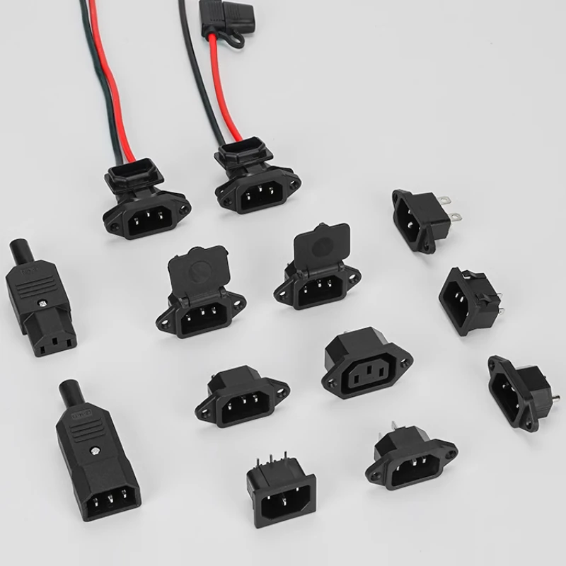 10awg E-Bike Accu Oplaadaansluiting Elektrische Auto Connector Laadstekker Universele Drie Verticale Kabel Voor 36V 48V Voertuig