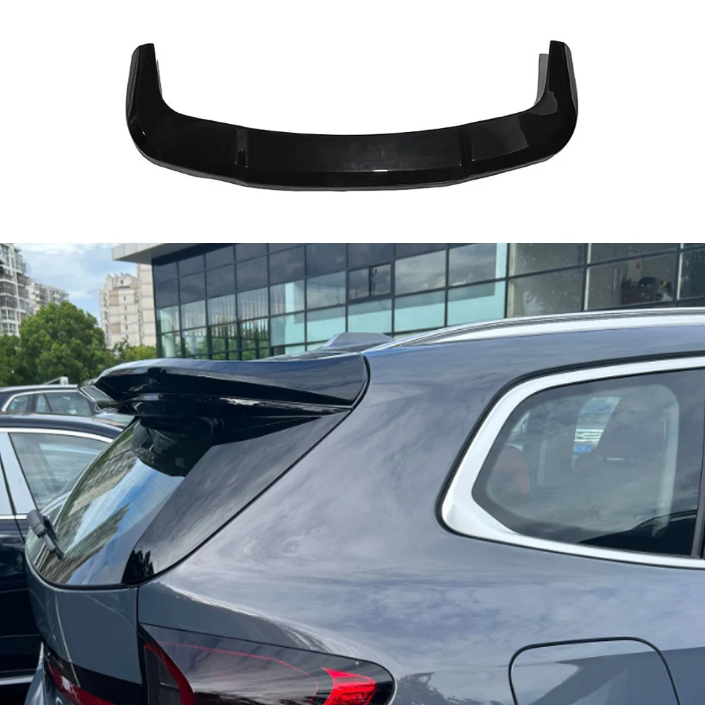 

Glossy black Rear Spoiler For BMW New X1 U11 IX1 2023+ Car Accessories Rear Roof Trunk Spoiler Lip Trim