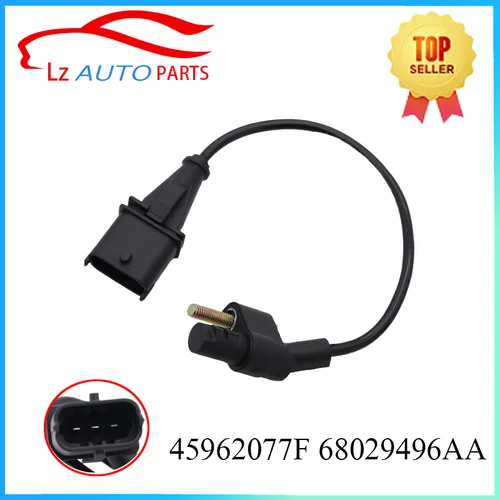 Sensor de posición del cigüeñal para Jeep Grand Cherokee Liberty Wrangler Diesel 2,8 CRD, motor OE 45962077F 68029496AA, alta calidad