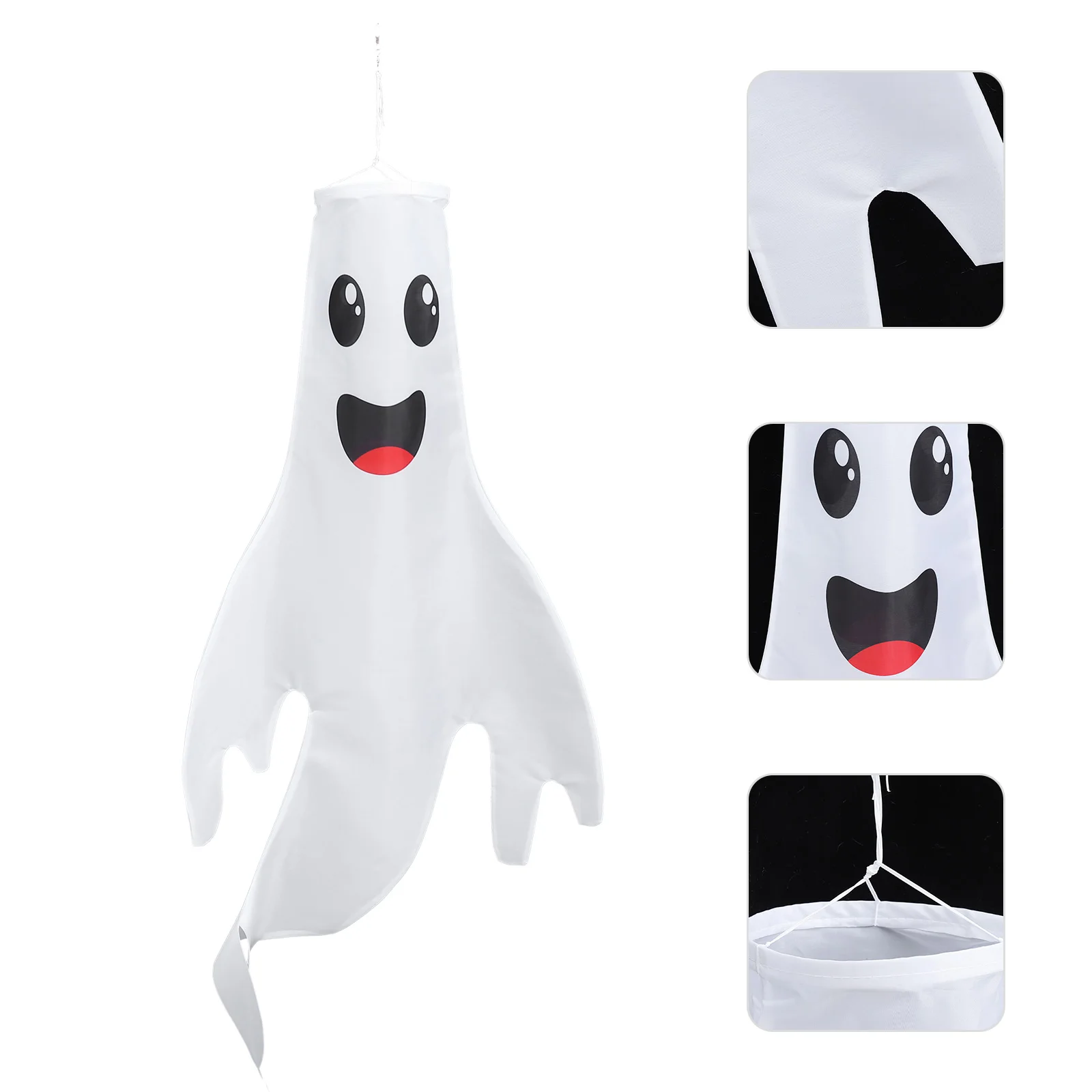

Ghost Flag Inflatable Halloween Decoration Ghosts Decorations Windpipe Hanging Grimace