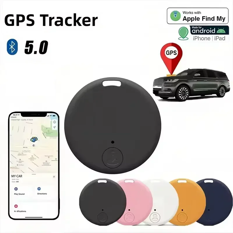 

Mini GPS Tracker Anti-Lost GPS Device Pet Kids Bag Wallet Tracking Bluetooth 5.0 For IOS Android Smart Finder Locator New 2026