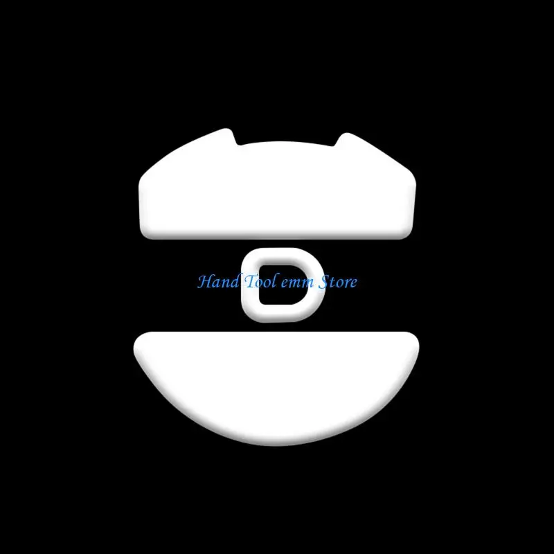 H37F Smooth Gliding PTFE Gaming Mouse Mouse Skates 0.8mm تم ترقيته مما يعزز انزلاق الماوس لـ Deathadder v4pro